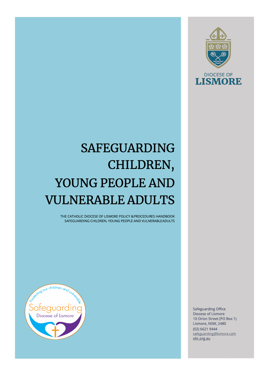 Safeguarding Handbook cover